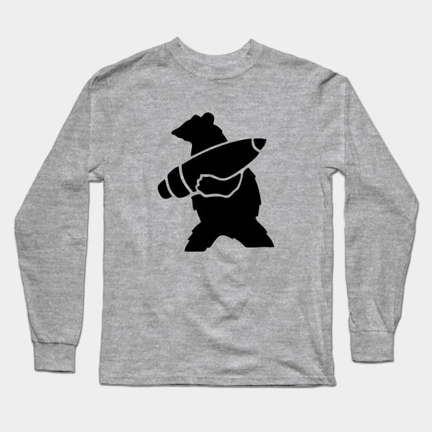 Wojtek Bear Long Sleeve T-Shirt by BarkeranArt